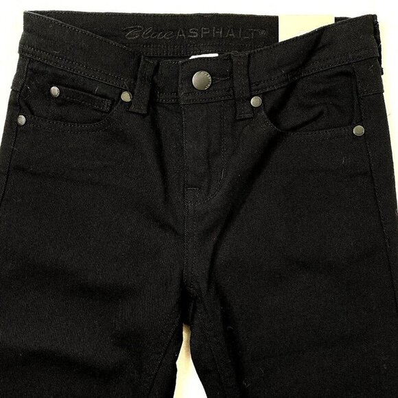 Wet Seal Second Skin Jegging Jeans Jr Womens size 3 short Black Stretch Denim - Picture 3 of 10